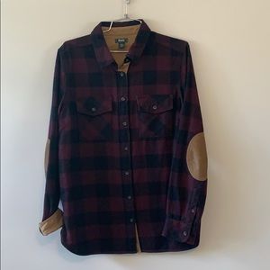 roots women’s plaid/ flannel